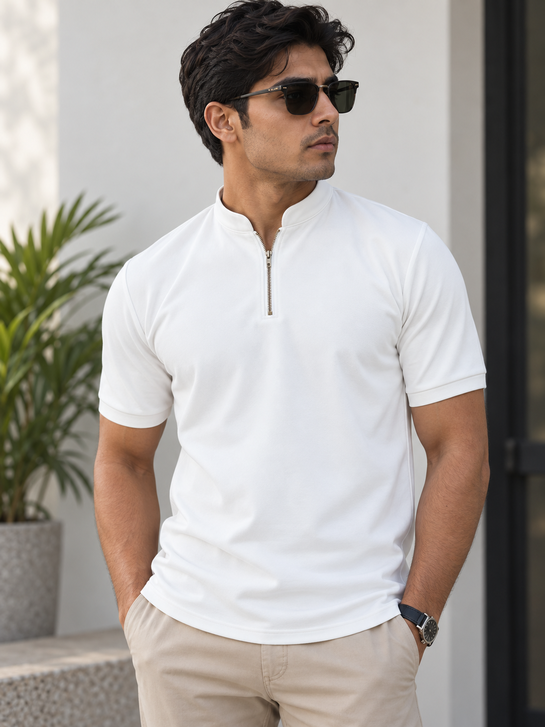 The Poise Zip T-Shirt