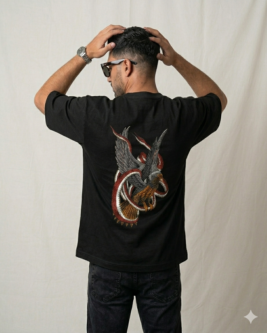 THE EAGLE Oversized Tshirt - Vanguard
