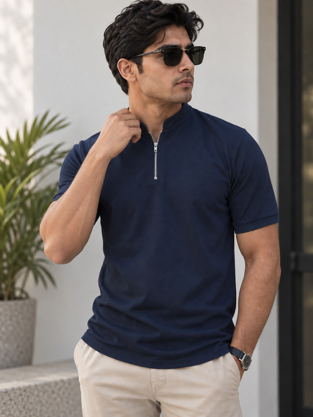 The Resolve Zip T-Shirt