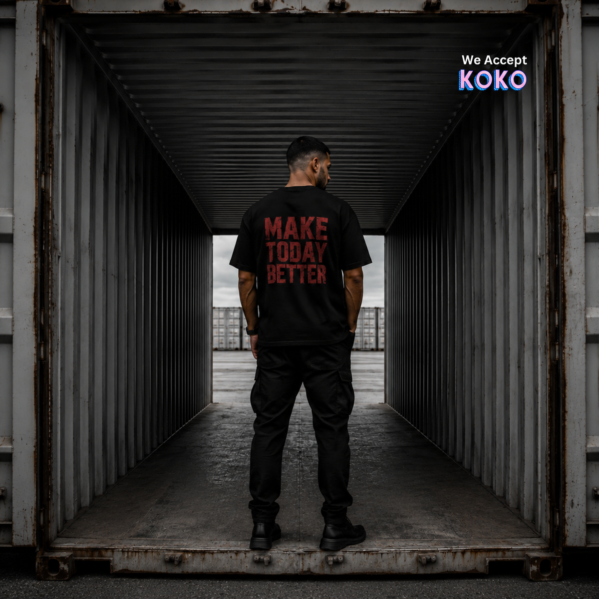 MAKE TODAY BETTER - Oversized Tshirt