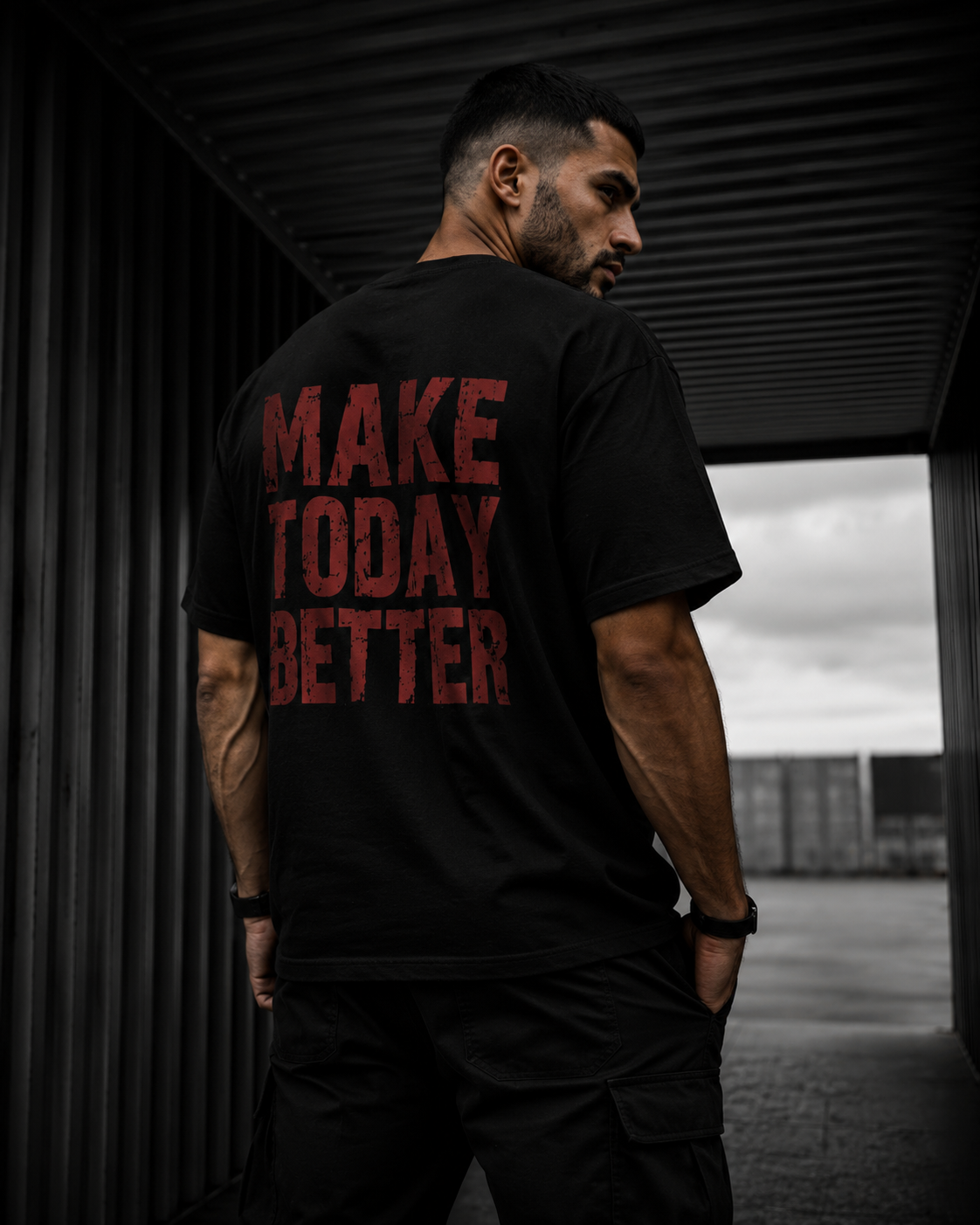 MAKE TODAY BETTER - Oversized Tshirt